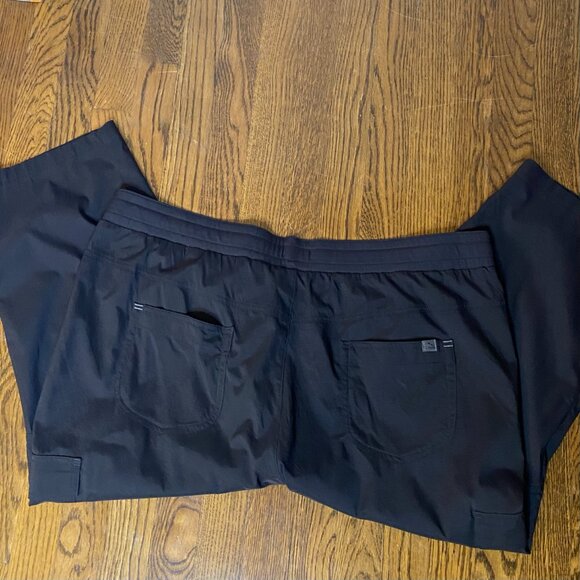 L.L. Bean Vista Camp Cropped Pants Classic Black 2X plus lightweight - Picture 2 of 12